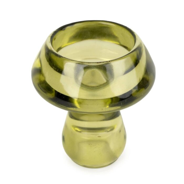 Candlelight Small Mushroom Tealight Holder - Green
